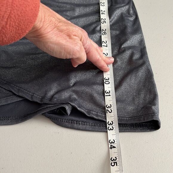 Tianna B. Metallic Shimmer Foil Asymmetrical Cocktail Dress Size Small NWT - Picture 12 of 13